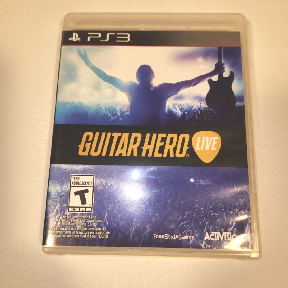 Sony PlayStation 3 Guitar Hero live
